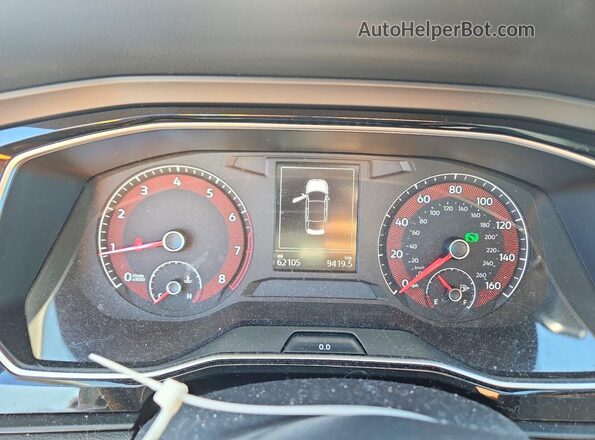 3VWCB7BUXKM239777 2019 VOLKSWAGEN JETTA Gray ხელსაწყოთა პანელის ხედი