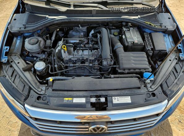 3VWCB7BUXKM243750 2019 VOLKSWAGEN JETTA Blue Vista interior trasera