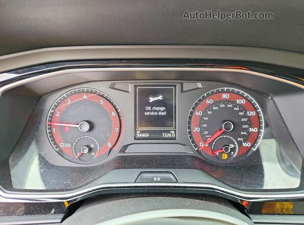 3VWCB7BUXLM015779 2020 VOLKSWAGEN JETTA Silver ხელსაწყოთა პანელის ხედი