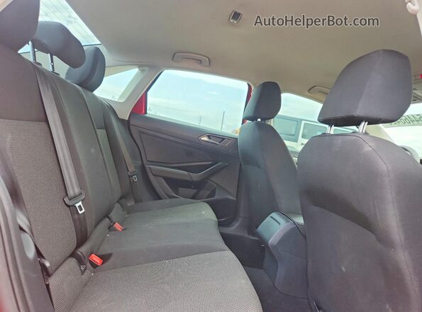 3VWCB7BUXLM034722 2020 VOLKSWAGEN JETTA Red Rear seats view