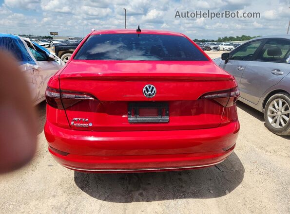 3VWCB7BUXLM034722 2020 VOLKSWAGEN JETTA Red Rear view
