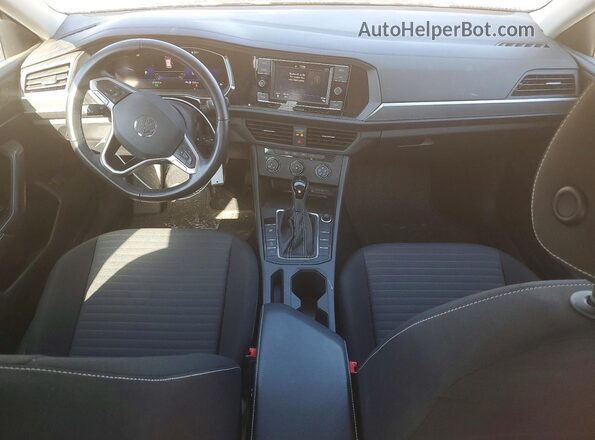 3VWCM7BU7NM003330 2022 VOLKSWAGEN JETTA Gray წინა პანელის ხედი