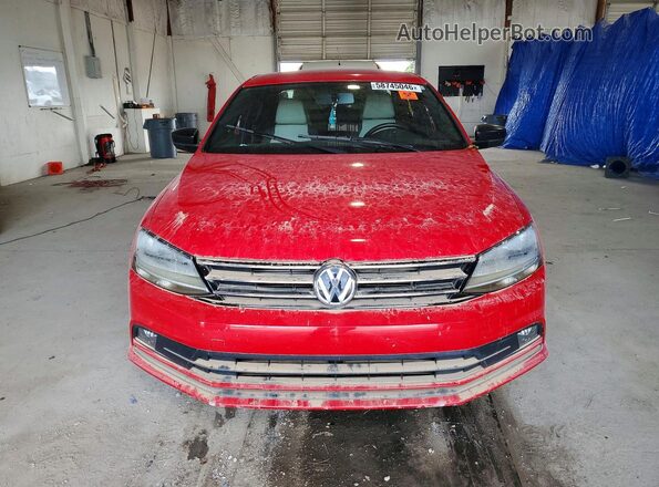 3VWD17AJ1HM391096 2017 VOLKSWAGEN JETTA Red Vista frontal