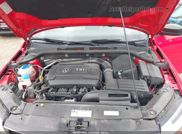 3VWD17AJ2GM226432 2016 VOLKSWAGEN JETTA Red უკანა ხედი