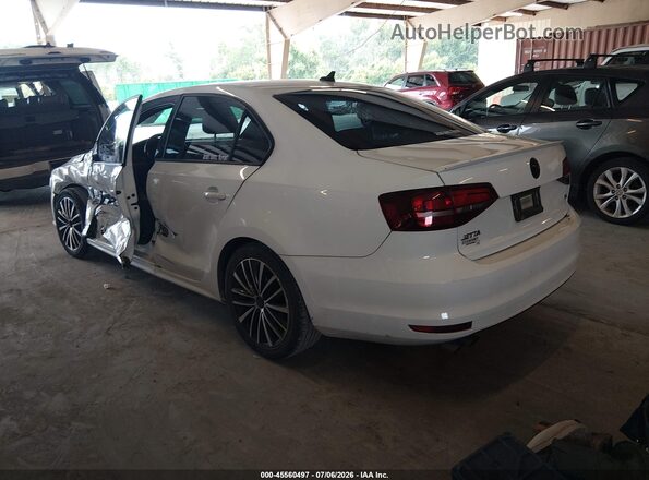 3VWD17AJ3HM387633 2017 VOLKSWAGEN JETTA Белый Задняя левая четверть