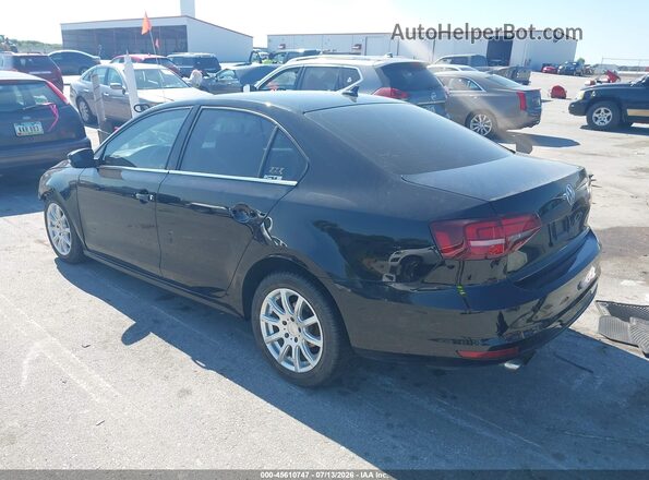 3VWD17AJ4JM205878 2018 VOLKSWAGEN JETTA Black Հետևի ձախ