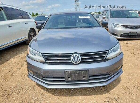 3VWD17AJ6GM284091 2016 VOLKSWAGEN JETTA Серый Вид спереди