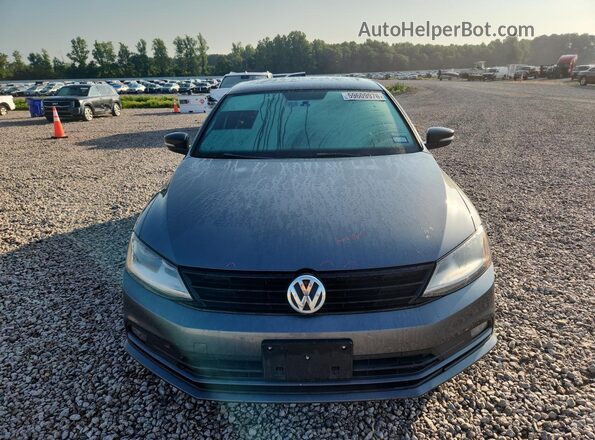 3VWD17AJXJM215007 2018 VOLKSWAGEN JETTA Gray Front view