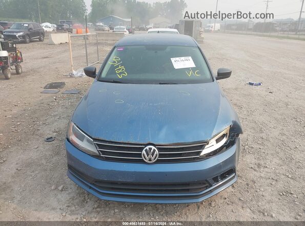 3VWD67AJ2GM217702 2016 VOLKSWAGEN JETTA Blue წინა ხედი