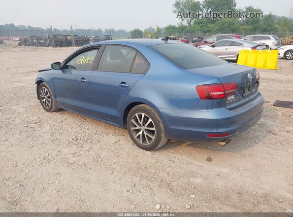 3VWD67AJ2GM217702 2016 VOLKSWAGEN JETTA Blue უკანა მარცხენა