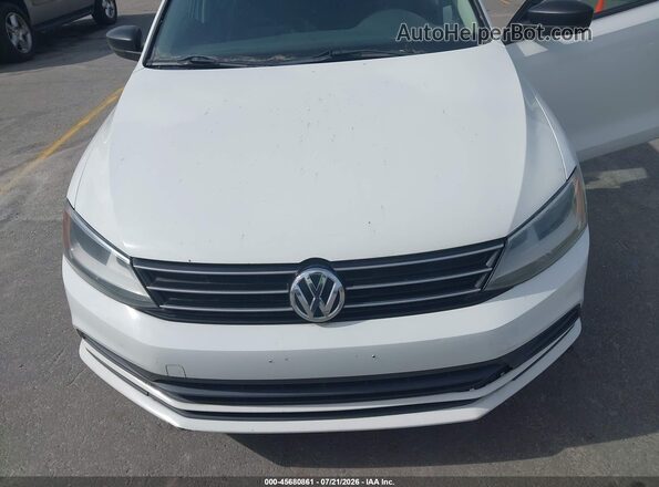 3VWD67AJ2GM382696 2016 VOLKSWAGEN JETTA White Widok z przodu