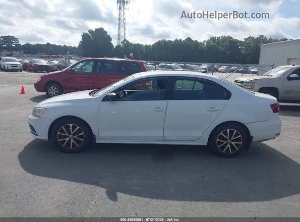 3VWD67AJ2GM382696 2016 VOLKSWAGEN JETTA White Widok wnętrza 360 stopni