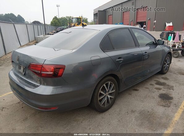 3VWD67AJ5GM267025 2016 VOLKSWAGEN JETTA Серый Задняя правая четверть