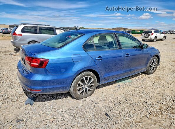 3VWD67AJ9GM254309 2016 VOLKSWAGEN JETTA Blue Հետևի աջ