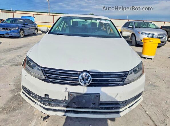 3VWDB7AJ0HM207456 2017 VOLKSWAGEN JETTA Белый Вид спереди