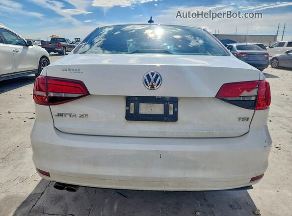 3VWDB7AJ0HM207456 2017 VOLKSWAGEN JETTA Белый Вид сзади