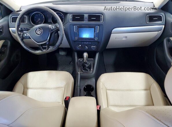 3VWDB7AJ0HM258326 2017 VOLKSWAGEN JETTA White Vista del salpicadero