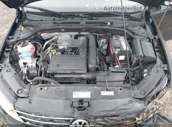 3VWDB7AJ0HM259850 2017 VOLKSWAGEN JETTA Black Widok z tyłu