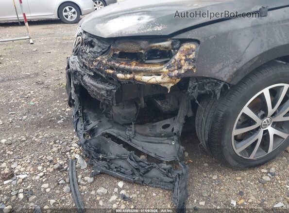 3VWDB7AJ0HM259850 2017 VOLKSWAGEN JETTA Black Widok zestawu wskaźników