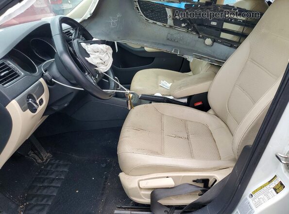3VWDB7AJ0HM290919 2017 VOLKSWAGEN JETTA White Вид салону спереду