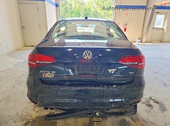 3VWDB7AJ0HM325104 2017 VOLKSWAGEN JETTA Black Вид ззаду