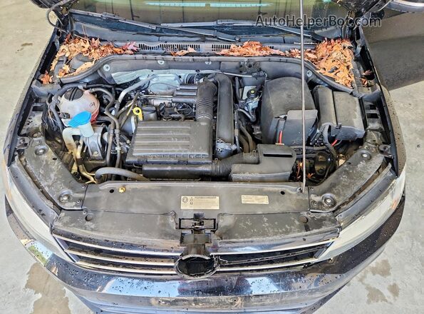 3VWDB7AJ0HM325104 2017 VOLKSWAGEN JETTA Black Вид задньої частини салону