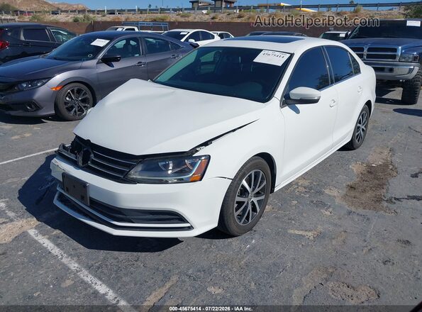 3VWDB7AJ1HM263499 2017 VOLKSWAGEN JETTA White წინა მარცხენა ხედი სამი მეოთხედიდან