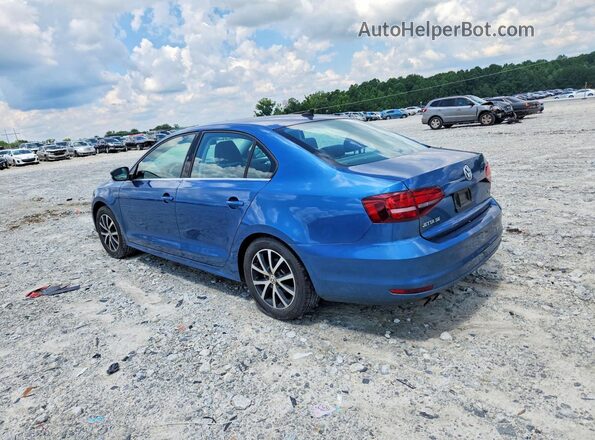 3VWDB7AJ1HM291951 2017 VOLKSWAGEN JETTA Синий Задняя левая четверть