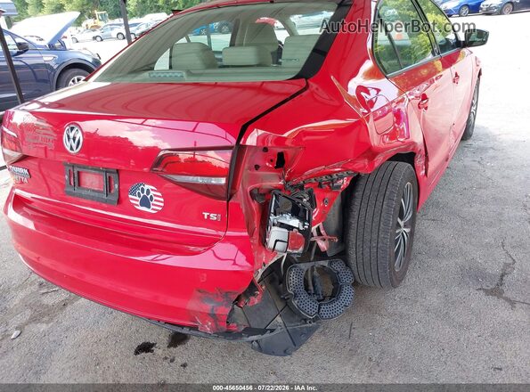 3VWDB7AJ2JM230517 2018 VOLKSWAGEN JETTA Красный Вид спереди