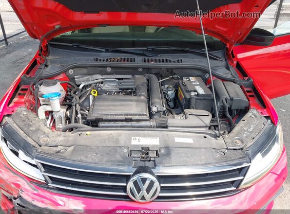 3VWDB7AJ2JM230517 2018 VOLKSWAGEN JETTA Красный Вид сзади