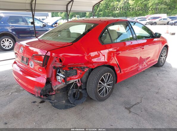 3VWDB7AJ2JM230517 2018 VOLKSWAGEN JETTA Красный Задняя правая четверть