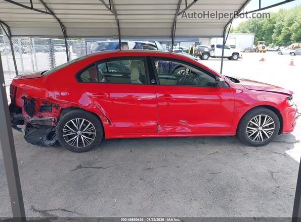 3VWDB7AJ2JM230517 2018 VOLKSWAGEN JETTA Красный Панорамный вид салона 360°