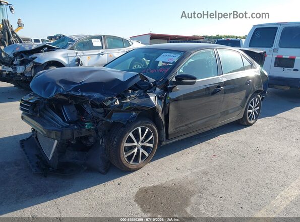 3VWDB7AJ3HM282930 2017 VOLKSWAGEN JETTA Black Vista tres cuartos delantera izquierda