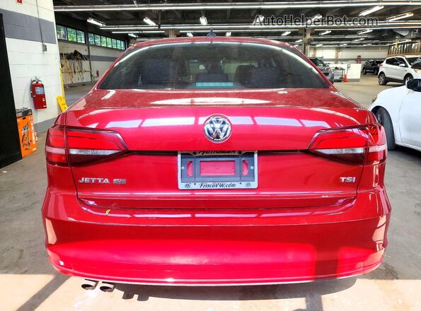 3VWDB7AJ3HM368769 2017 VOLKSWAGEN JETTA Red უკანა ხედი