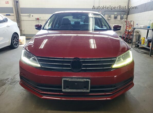 3VWDB7AJ3HM368769 2017 VOLKSWAGEN JETTA Red წინა ხედი