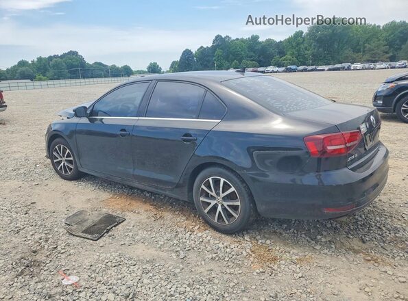 3VWDB7AJ4HM322626 2017 VOLKSWAGEN JETTA Black Tył lewy
