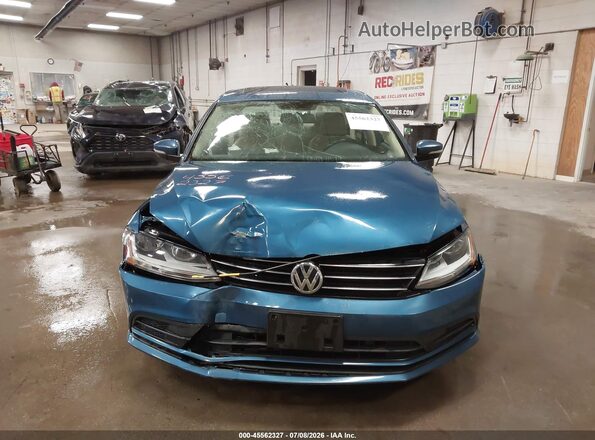 3VWDB7AJ4HM388545 2017 VOLKSWAGEN JETTA Синий Вид спереди