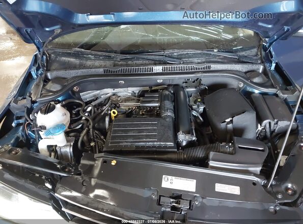3VWDB7AJ4HM388545 2017 VOLKSWAGEN JETTA Синий Вид сзади