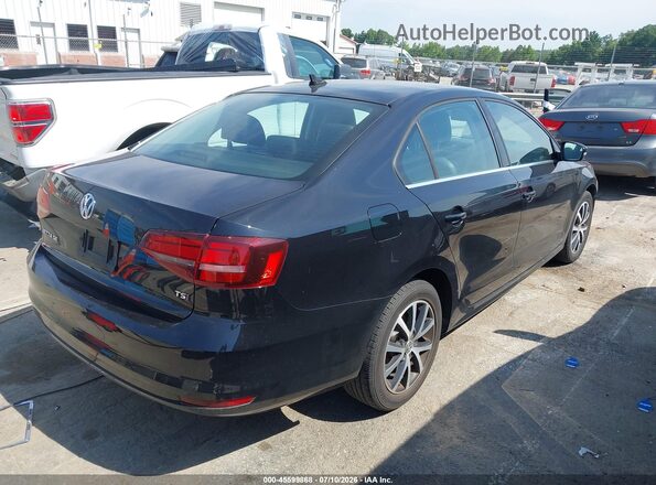 3VWDB7AJ5HM265840 2017 VOLKSWAGEN JETTA Black Tył prawy
