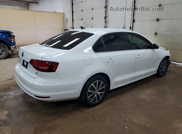 3VWDB7AJ5HM327124 2017 VOLKSWAGEN JETTA Белый Задняя правая четверть