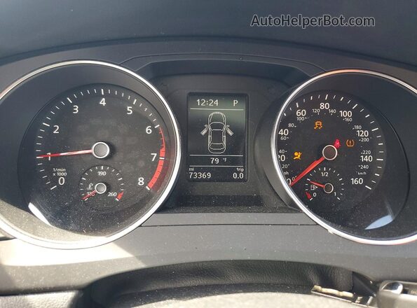 3VWDB7AJ5HM392085 2017 VOLKSWAGEN JETTA White Vista del cuadro de instrumentos