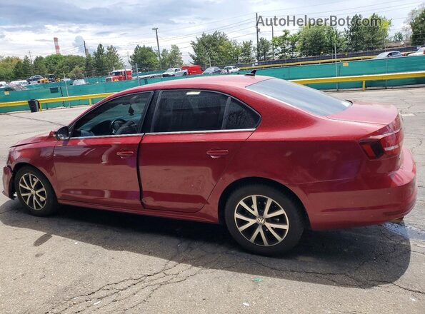 3VWDB7AJ5HM409578 2017 VOLKSWAGEN JETTA Burgundy Հետևի ձախ