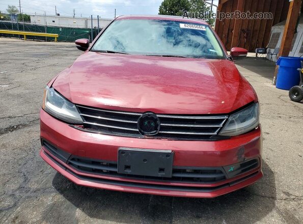 3VWDB7AJ5HM409578 2017 VOLKSWAGEN JETTA Burgundy Դիմացի տեսք
