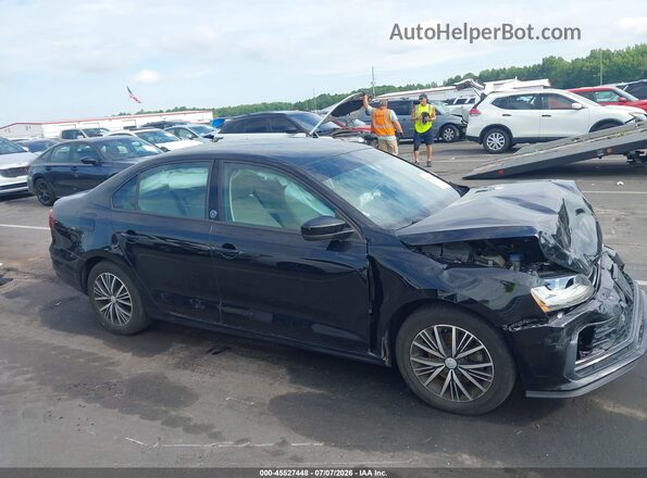 3VWDB7AJ5JM249840 2018 VOLKSWAGEN JETTA Black უკანა სალონის ხედი