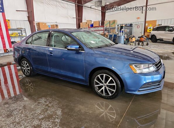 3VWDB7AJ6HM233902 2017 VOLKSWAGEN JETTA Blue Առջևի աջ