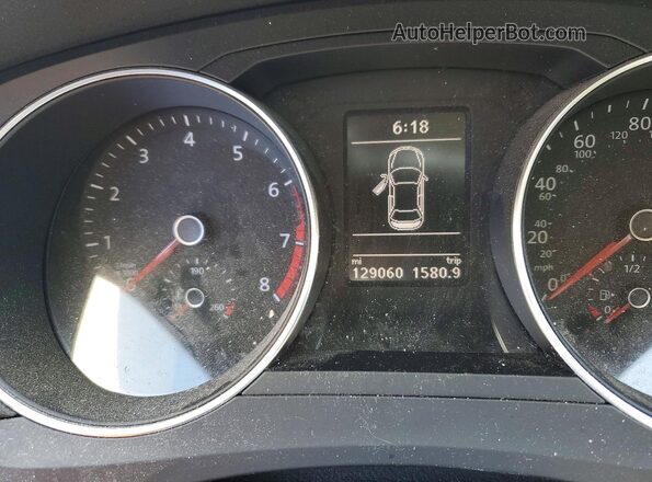 3VWDB7AJ6HM289581 2017 VOLKSWAGEN JETTA Blue Вид щитка приладів