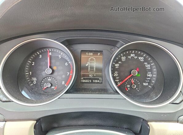 3VWDB7AJ6HM296028 2017 VOLKSWAGEN JETTA White Widok zestawu wskaźników