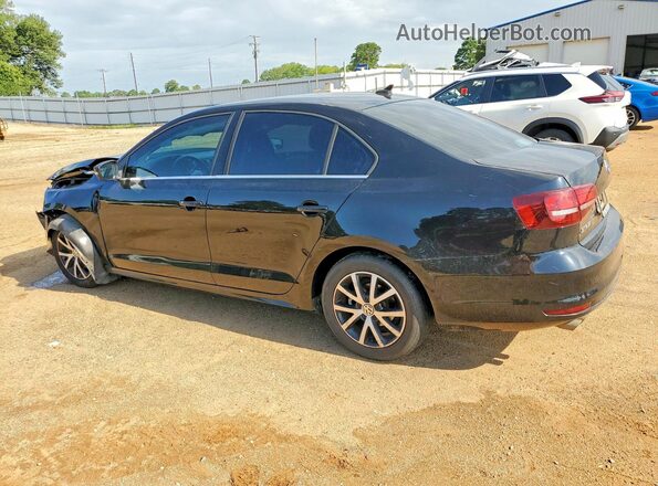 3VWDB7AJ6HM387994 2017 VOLKSWAGEN JETTA Черный Задняя левая четверть