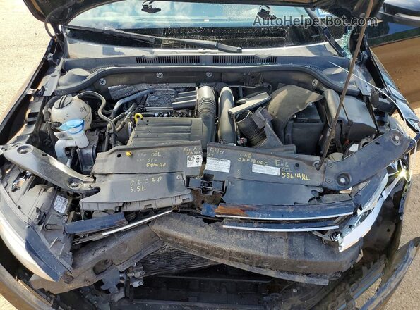 3VWDB7AJ6HM387994 2017 VOLKSWAGEN JETTA Черный Вид задней части салона