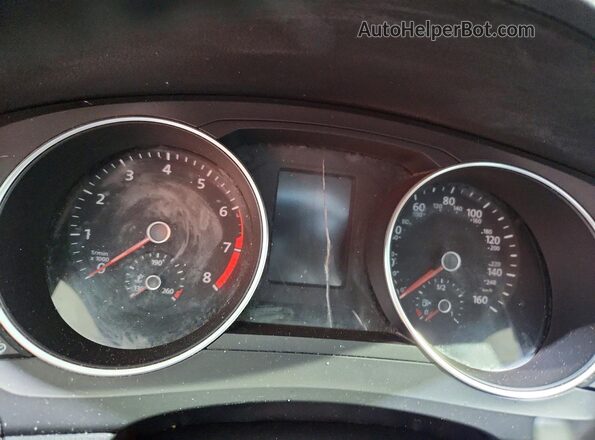 3VWDB7AJ6JM246977 2018 VOLKSWAGEN JETTA White Instrument cluster view